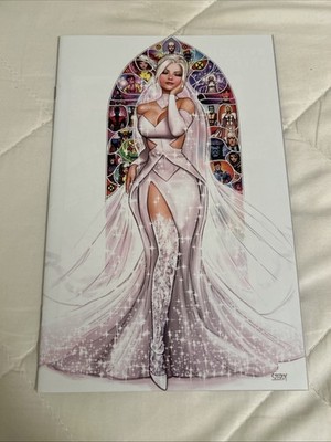 INVINCIBLE IRON MAN 10 SZERDY EMMA FROST WEDDING VIRGIN VARIANT 2023 Comics