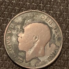 1923 George v 5th Silver Florin Two Shillings Coin