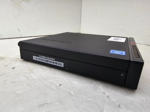 Lenovo ThinkCentre M700 Tiny PC Intel processor 4GB RAM NO SSD WIN 10 COA - Afbeelding 3 van 5