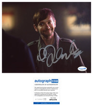 DJ Qualls 'Supernatural' Signed 8x10 Photo 'Garth Fitzgerald IV' ACOA