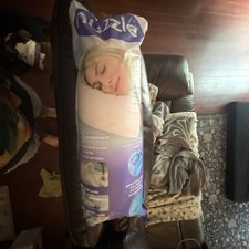 New Nuzzle Cooling Adjustable Pillow for Side Back Stomach Sleepers Standard Sz