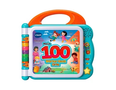 VTECH (ELECTRONICS EUROPE GMBH) Vtech Spiel Kinder Mein 100 Wörterbuch Lernen elektrisch Orte 2 bis 5 Jahre