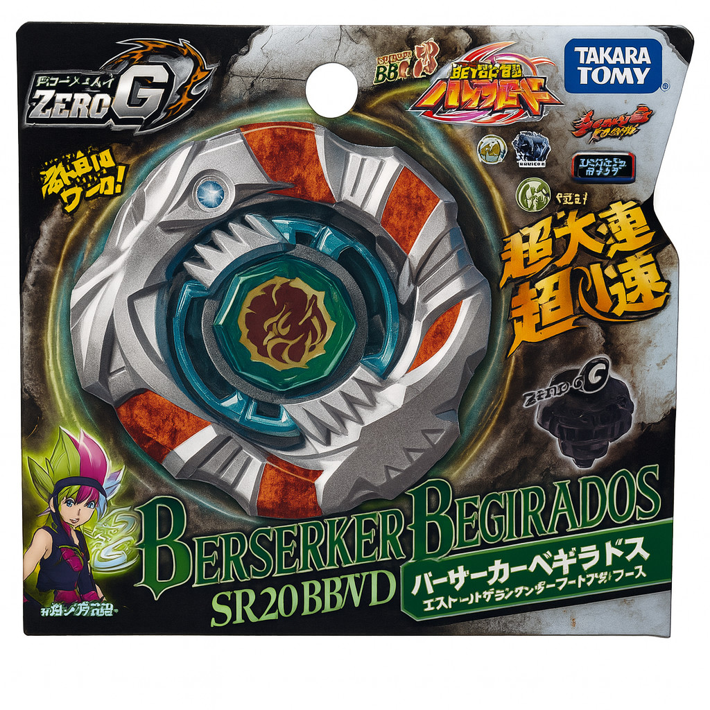 Beyblade Berserker Behemoth SR200BWD BBG-22 Shogun Steel 4590₽