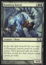 Rumbling Baloth - Magic 2014 (M14) #193/249 Common