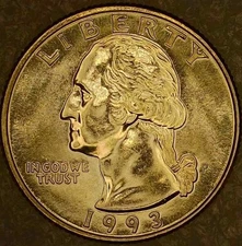 🔥BU QUALITY 1993-P WASHINGTON QUARTER DDO (EARLOBE) DDR VARIETY