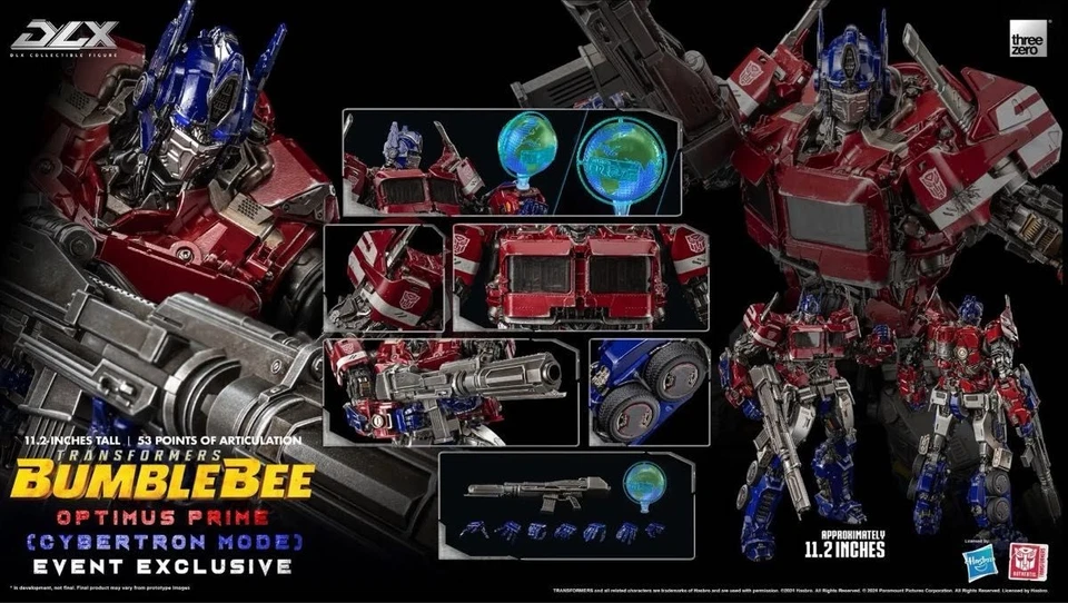 Figura de 11,2" Transformers Bumblebee Optimus Prime Cybertron Mode exclusivo... - Imagen 2 de 4