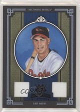 2005 Donruss Diamond Kings Black Framed Materials 9/10 Luis Matos #30 1u6