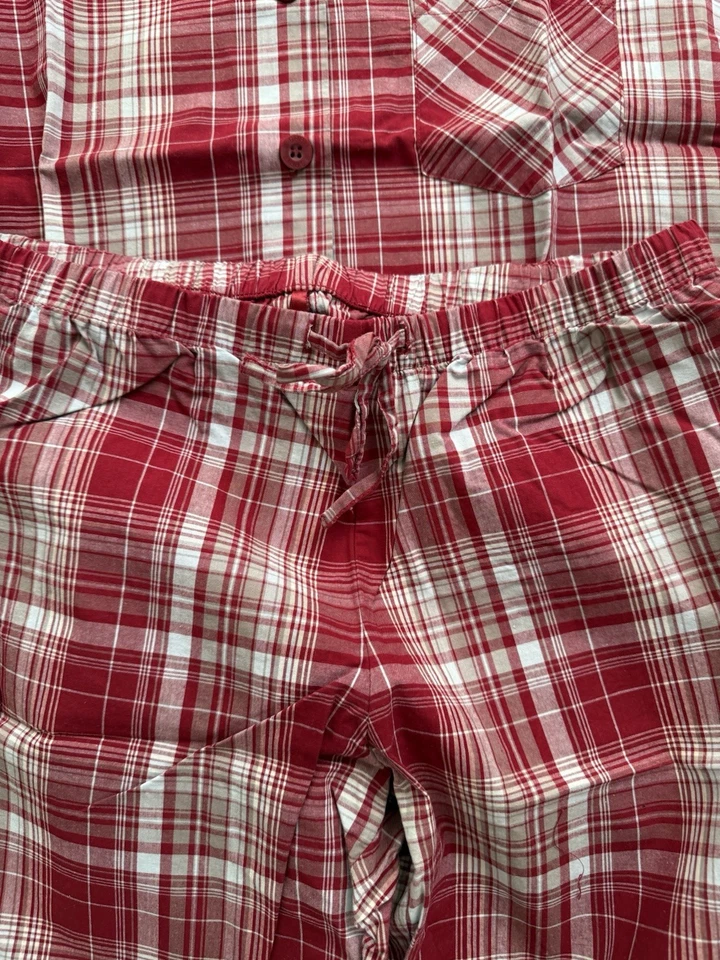 Esprit, Nachtwäsche,Schlafanzug, NEU, Gr. 38, rot kariert - Bild 4 von 4