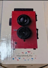 Superheadz Blackbird Fly 35mm Twin Lens Reflex Camera - Red