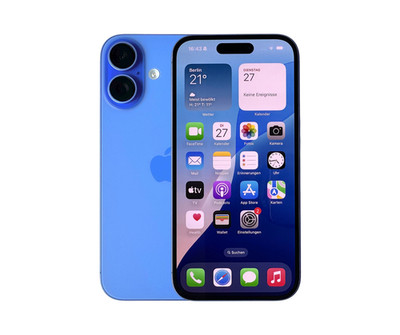Apple iPhone 16 - 128 GB - Ultramarine (Ohne Simlock)