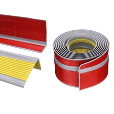 Stair Edge Protector Anti-Slip Stair Nosing, Yellow 7 Ft