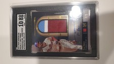 Trea Turner Auto /5 Gold 2024 Topps Museum Momentous Material Jumbo Patch