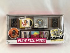 MGA's Mini Verse Real Music Record Player Mini Collectibles Mini Playable Record