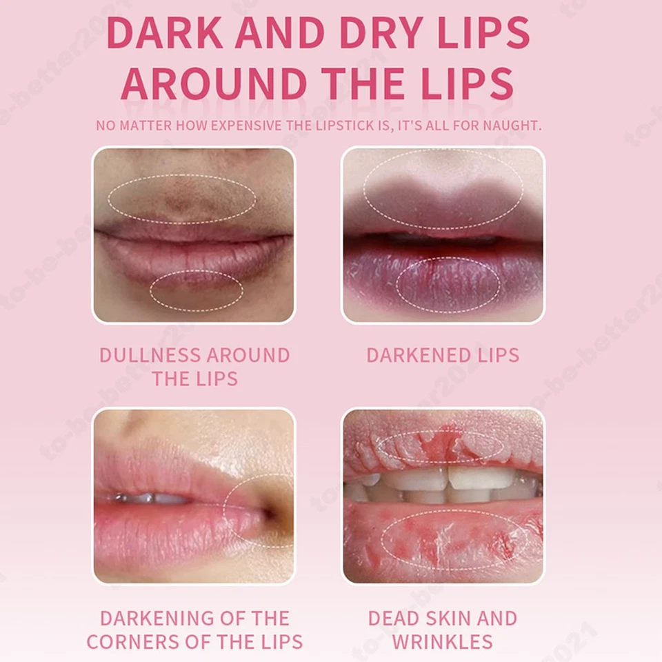 10X Gel Collagen Face Lip Care Anti Wrinkle Moisturising Mask Cleansing Hydrogel - Image 4 of 4