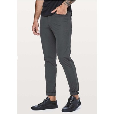 Lululemon ABC Slim Warpstreme 34'' Obsidian Gray Size 30