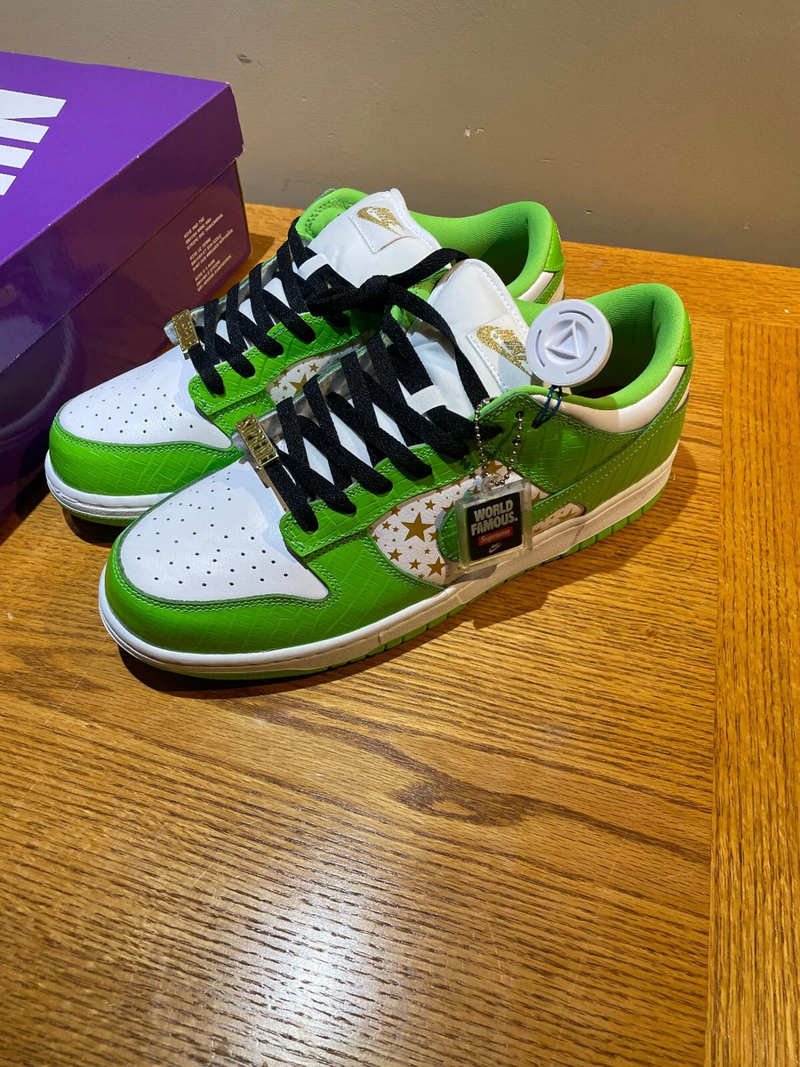 Nike Supreme x Dunk OG SB QS Low Mean Green for Sale