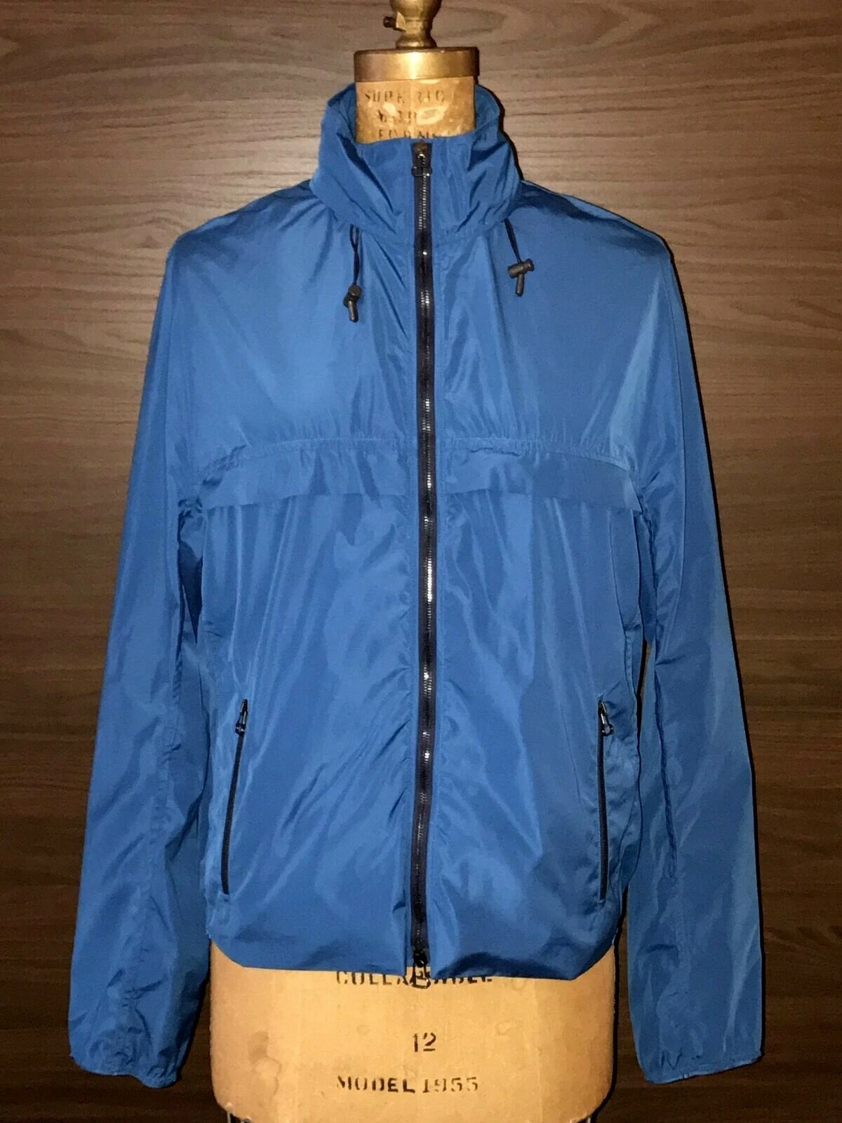 Lanvin — LANVIN PARIS Storm-System Roadster Hooded Windbreaker Jacket