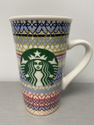 2019 Starbucks 16 OZ Valentines Day multi colored Heart  Coffee Mug. |  eBay