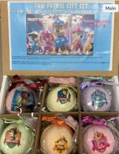 Paw Patrol #1B 6-pack Bath Bomb Gift Set for Kids