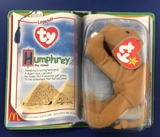 Retired Rare Ty Beanie Baby Humphrey the Camel from McDonald's 2000 Legends Trio