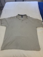 Nautica Golf Polo Shirt Mens SIZE XL GREY Casual Short Sleeve Adult