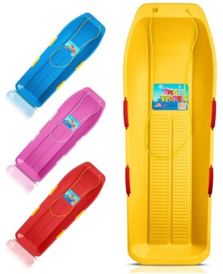 47.5'' Toboggan Lifetime Sled: Durable High-Density Plastic Sleds.....