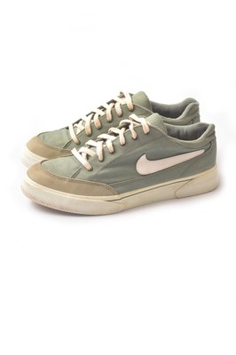 Vintage 1990s Nike Canvas/Leather Sneakers Skate Shoes
