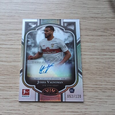 JOSHA VAGNOMAN Refractor Auto /120 Topps Tier One Rookie RC Scarecrow 22-23
