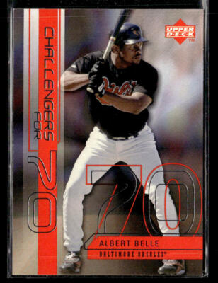 1999 Upper Deck Challengers for 70 #C5 Albert Belle Challengers Inserts card