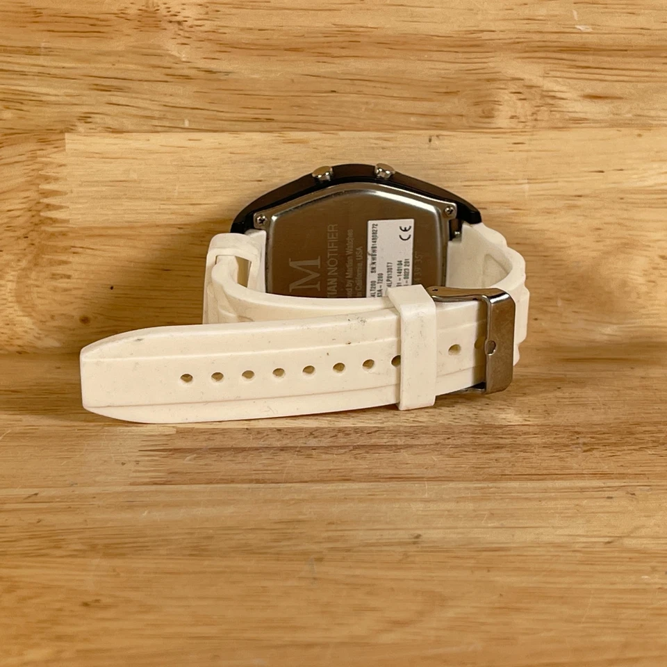 Smartwatch Martian Watches Notifier MN200WBW branco e preto IOS, Android para peça - Imagem 2 de 3