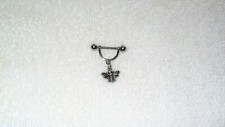 Bee Wasp Insect Honey Nipple Ring Body Jewelry Barbell Sold as Pair Nipplerings