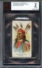 1888 ALLEN & GINTER N2 CELEBRATED INDIAN CHIEFS 40 RUSHING B