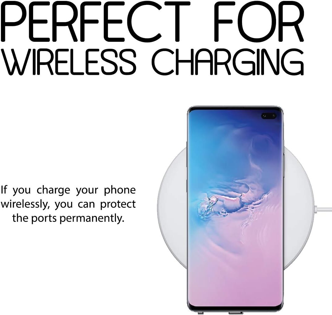 10x Anti Dust Plugs for Smartphone, MacBook, Laptop | USB-C Dust Plug for Samsun