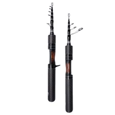 ORCA Spinning Rod 5ft 6ft Telescopic Rod Carbon Fast ML Travel Trout Rod Casting
