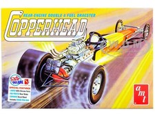 SKILL 2 MODEL KIT COPPERHEAD REAR-ENGINE DRAGSTER 1/25 SCALE BY AMT AMT1282