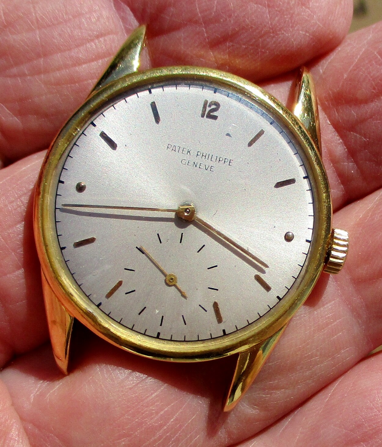 Vintage Patek Philippe 1517 - 18K Solid Gold Men's Watch image