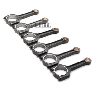 6pcs Connecting Rod Conrods For BMW 335i 535i X6 Z4 E60 E71 E89 E90 E92 ...