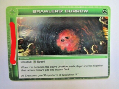 Chaotic Brawler's Burrow NM Common Location Used Code!