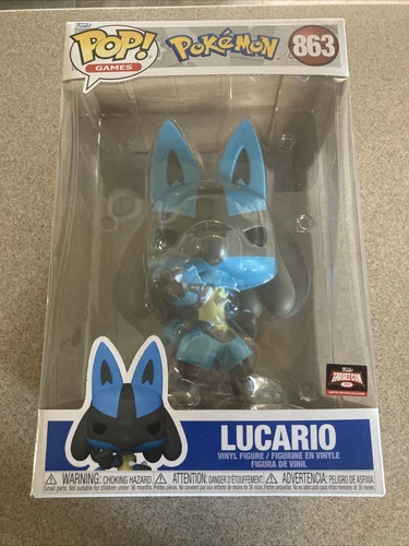 Funko Pop Vinyl Jumbo 10 in Pokémon Lucario Jumbo Target Exclusive