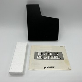 Nintendo NES Blades Of Steel CIB Complete Authentic Tested & Working Konami 1988