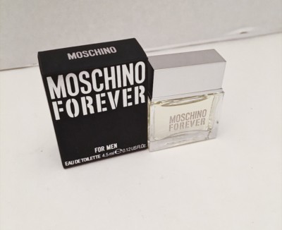 MOSCHINO FOREVER FOR MEN EAU DE TOILETTE SPLASH 4.5 ML/0.12 FL.OZ. MINIATURE 