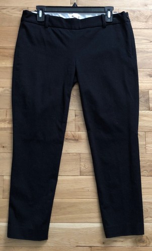 J Crew Nero Slim Fit Stretch Pantaloni Taglia 10 | eBay