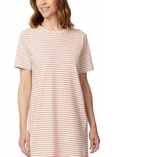 Buffalo David Bitton Ladies' Cotton Everyday Striped Short Sleeve Dress - 第 2/25 張圖片