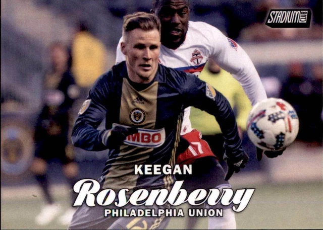 2017 Topps Stadium Club MLS Base #15 Keegan Rosenberry Philadelphia Union