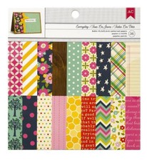 AMERICAN CRAFTS 6 X 6 PAPER PAD EVERYDAY 36 PAPERS