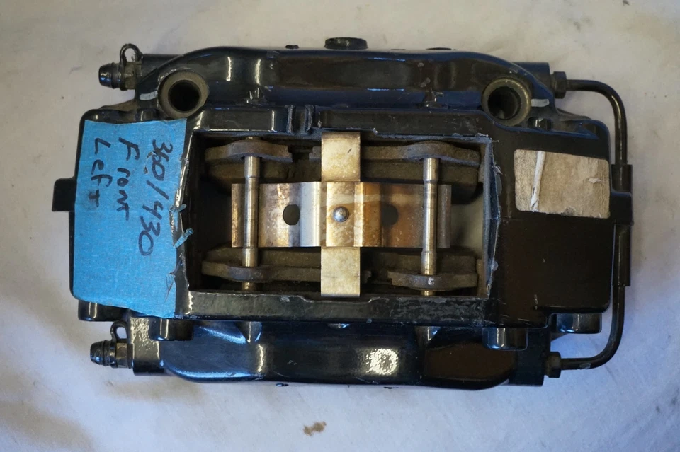 Оригинальный черный суппорт переднего тормоза левый левый для Ferrari 360 430 2000-2010 годов выпуска Brembo - Изображение 2 из 4