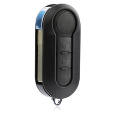Remote 3BTN Flip Key Fob for 2012 2013 2014 2015 Fiat 500 500L (LTQF12AM433TX)
