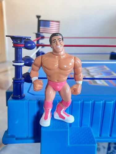 RICK THE MODEL MARTEL WWF Figure Hasbro Action Wor...