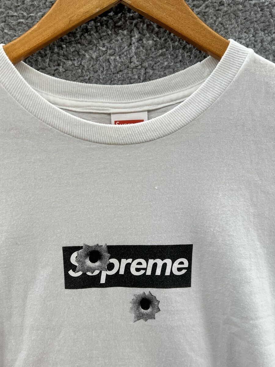 Supreme Shibuya Box Logo T-Shirt Bullet Nate Lowman Medium Supreme Shibuya Box Logo T-Shirt Bullet Nate Lowman Medium