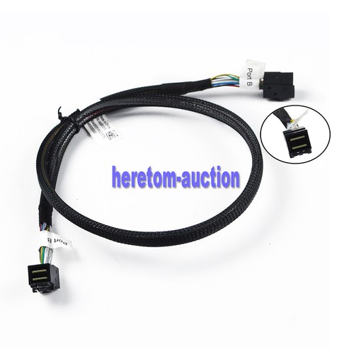 For Dell 04051018 12G Mini SAS HD Cable SFF-8643 Straight to Angle SFF-8643 65cm - 第 12/12 張圖片